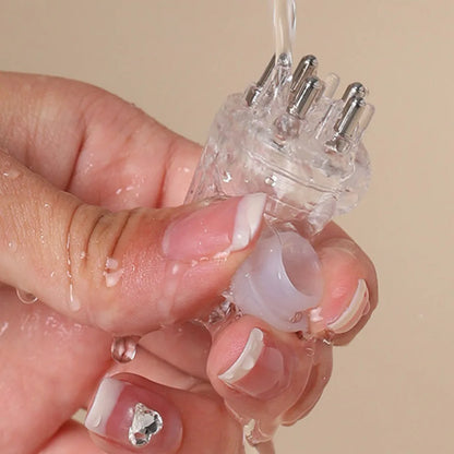 Scalp applicator components
