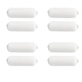 Replacement roller heads for back sunscreen applicator