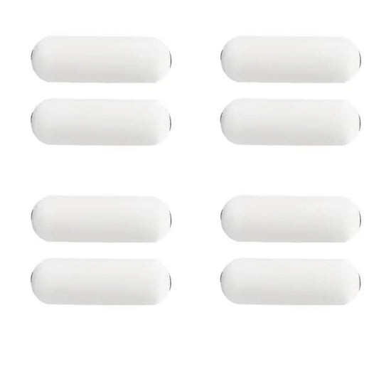 Replacement roller heads for back sunscreen applicator