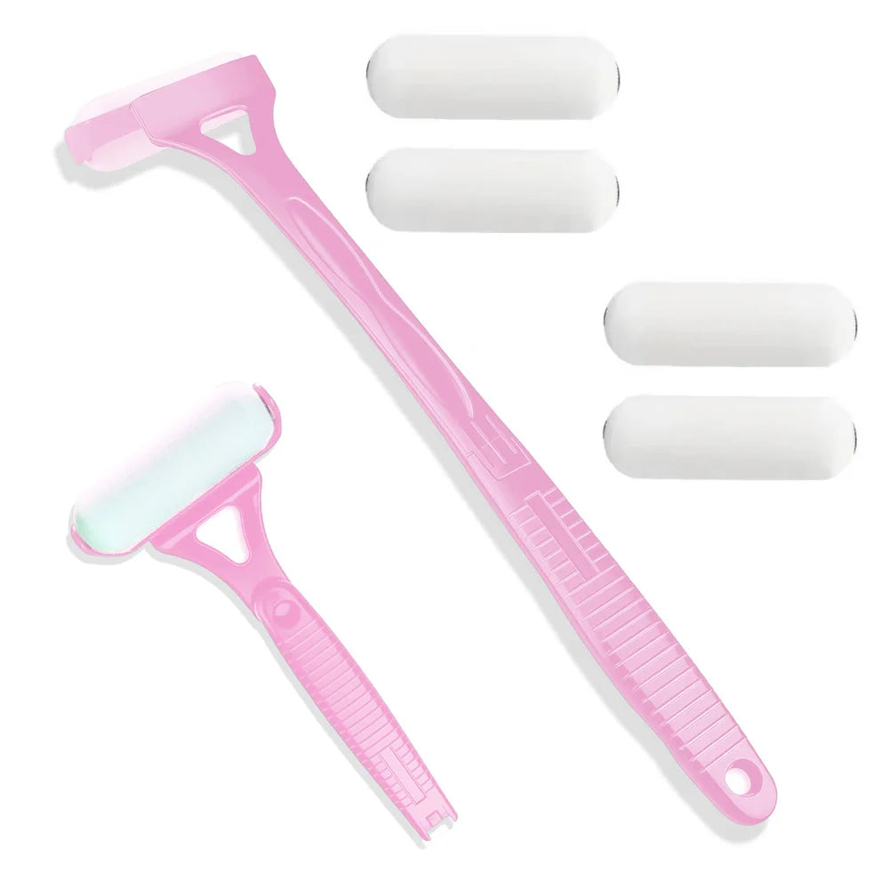 Replacement roller heads pink set