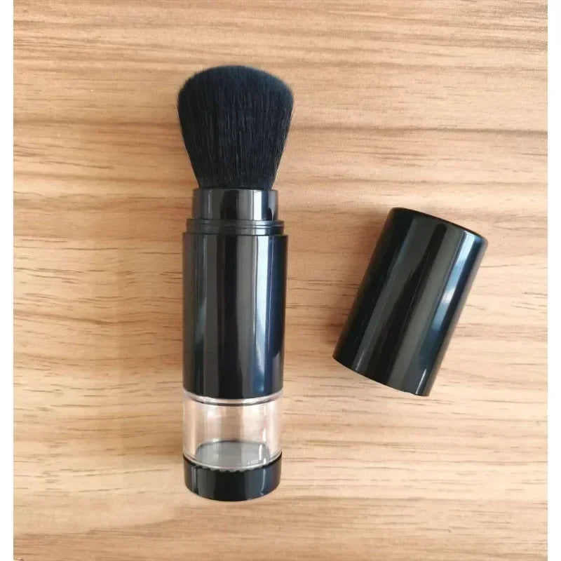 Brush with cap on for handbag